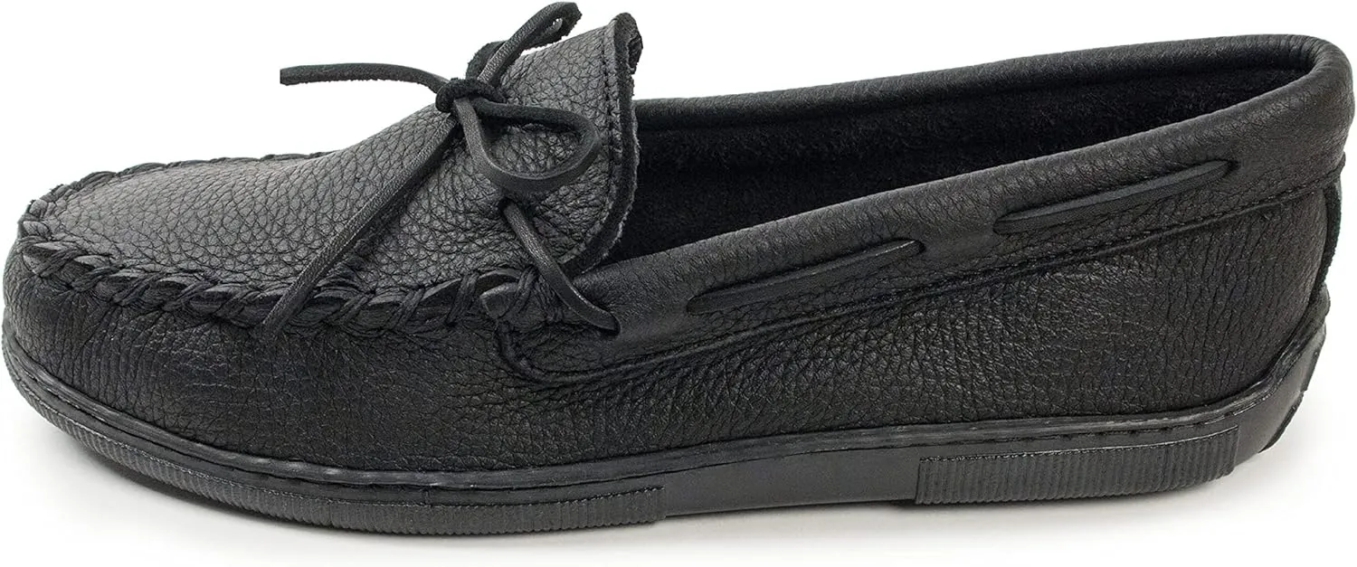 Minnetonka Men's Moosehide Leather Moccasins