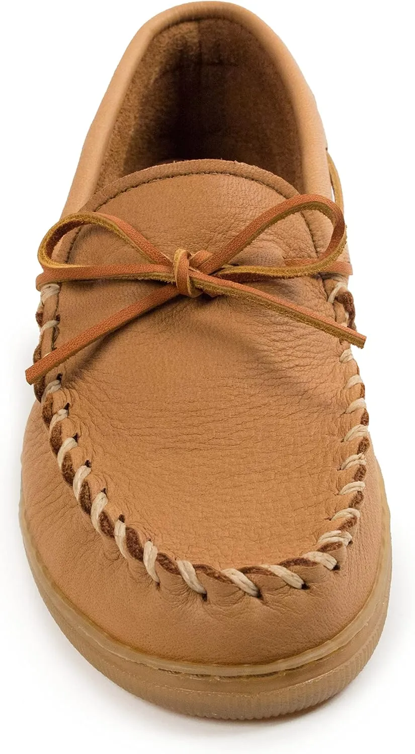 Minnetonka Men's Moosehide Leather Moccasins