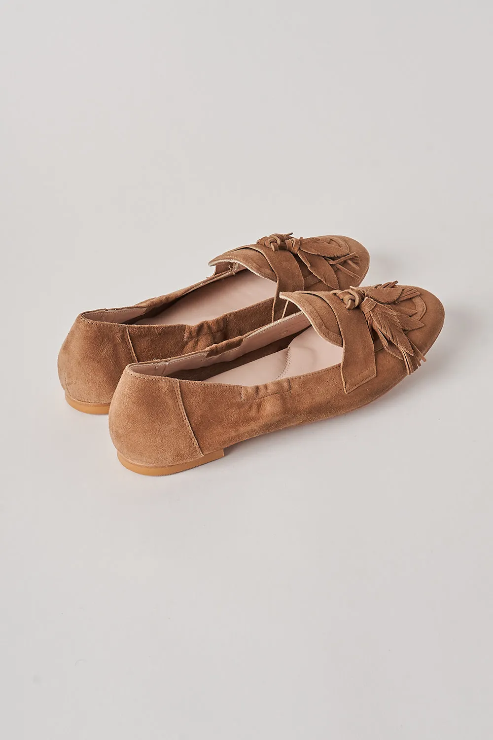 Monet Suede Tassel Loafer