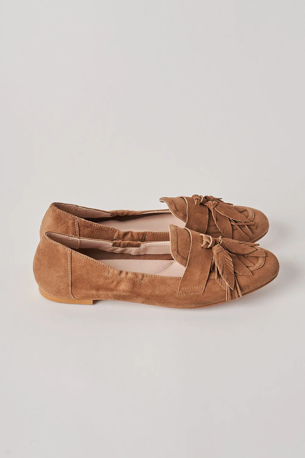 Monet Suede Tassel Loafer