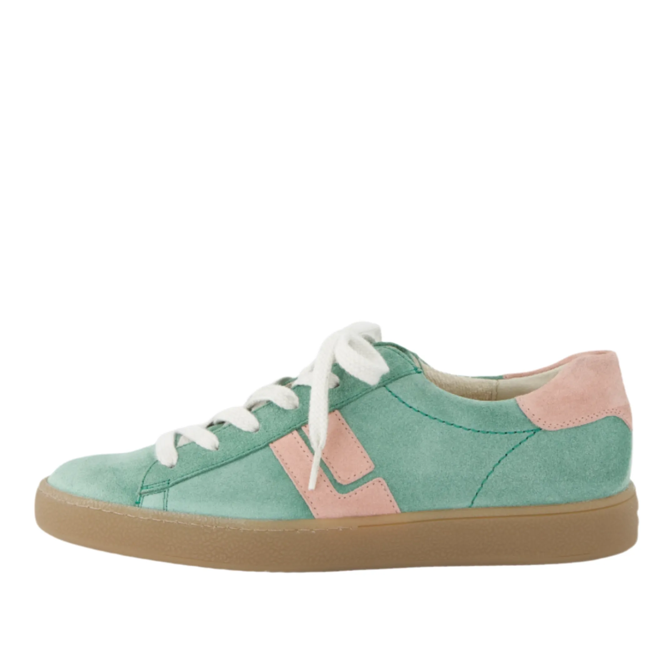 Paul Green Womens Trainer 5464 Wasabi/Rose