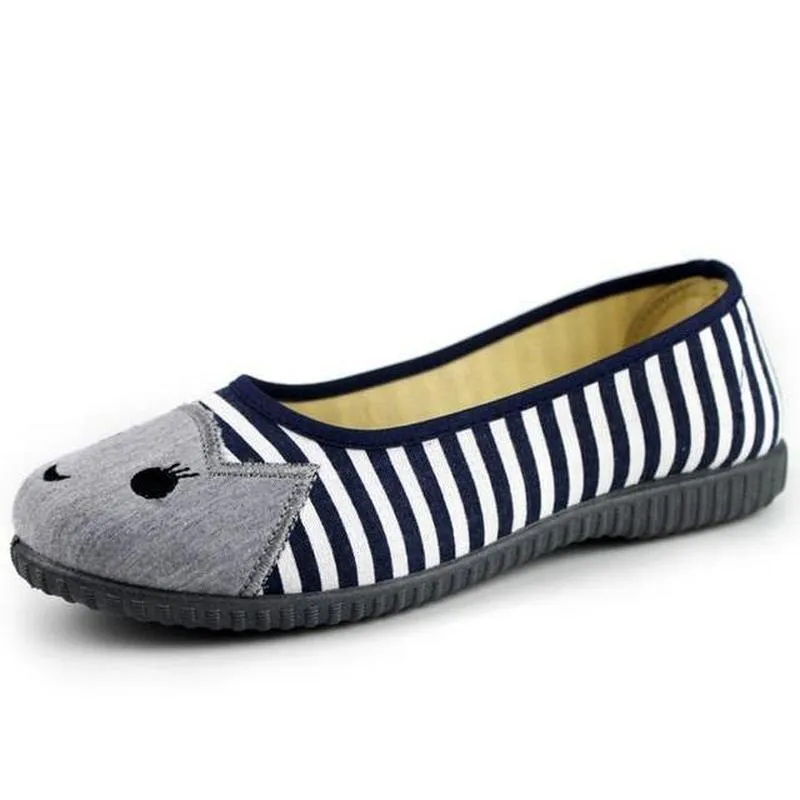 RedBlue Cat Flats - Women's shoes