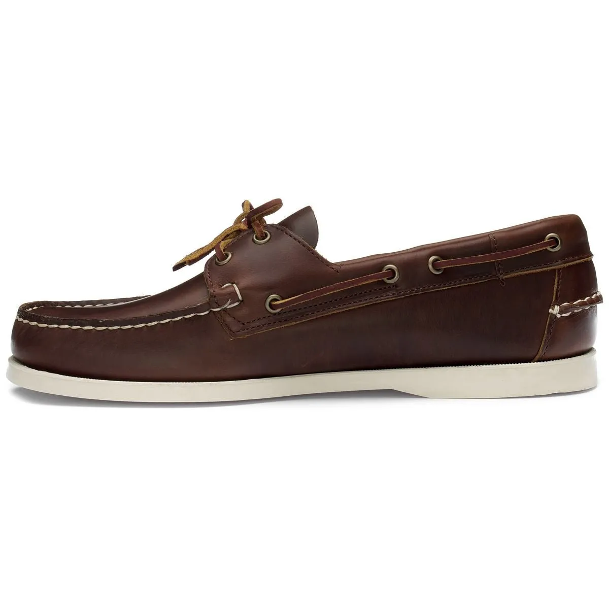 Sebago Men's Dockside Portland Waxed Boat Shoe