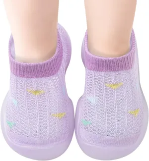 Shoes for Kids,Shoes for Kids Sock Shoes Anti-Slip Fuzzy Slipper Breathable Home Boy Shoes 0-3 Years