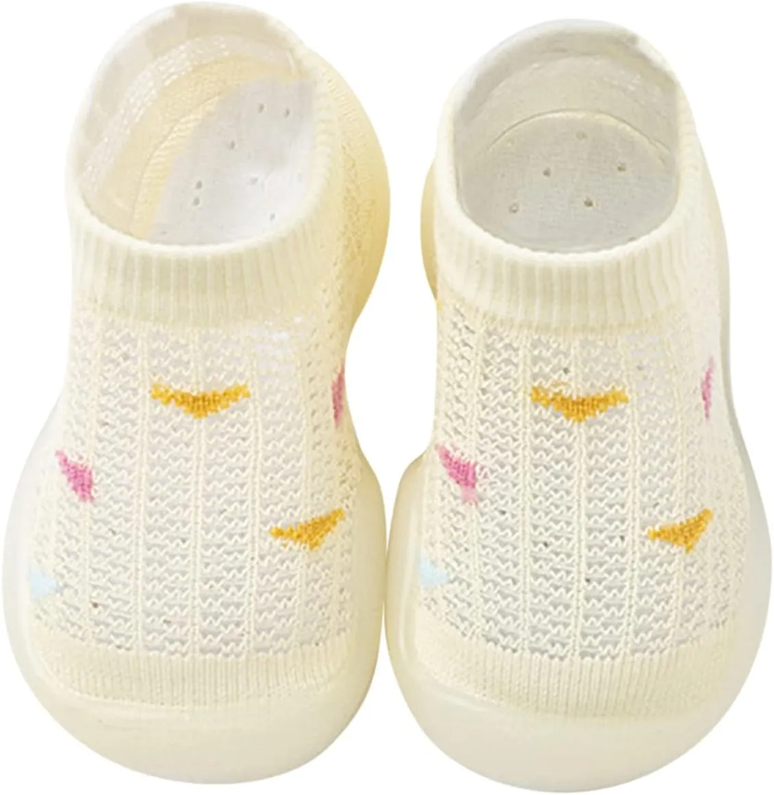 Sock Shoes Toddler Infant Shoes Mesh Slip On Socks Shoes Soft Sole Non Slip Wear Out Toddler Floor Black Shoes B
