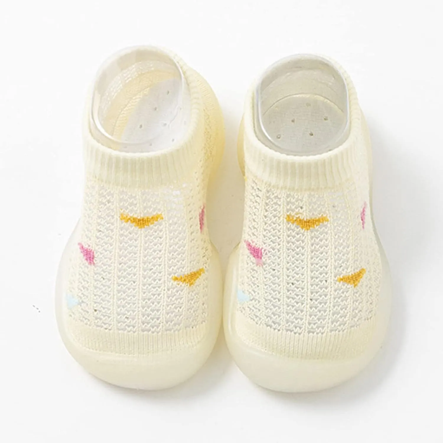 Sock Shoes Toddler Infant Shoes Mesh Slip On Socks Shoes Soft Sole Non Slip Wear Out Toddler Floor Black Shoes B