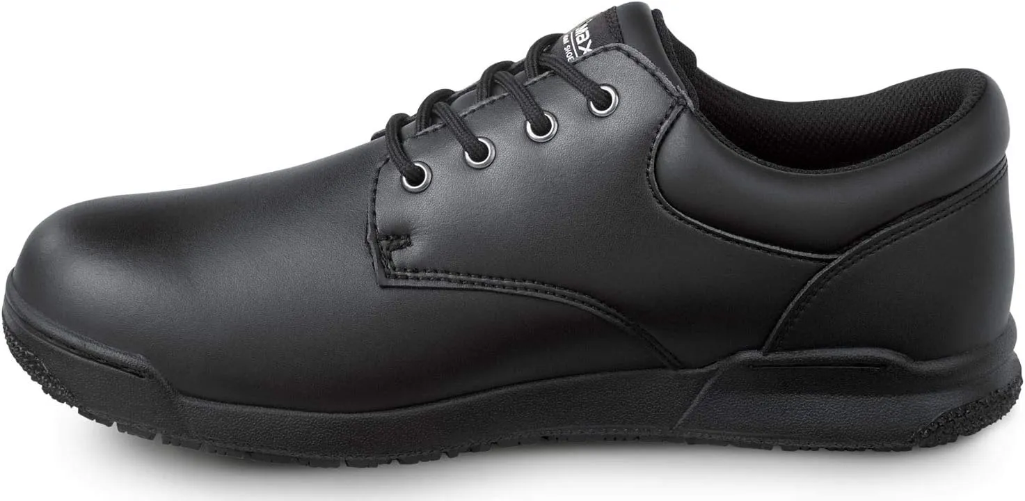 SR Max Marshall, Women's, Black, Oxford Style Soft Toe Slip Resistant Work Shoe
