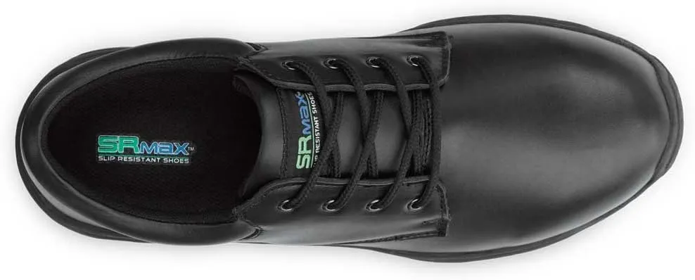 SR Max Providence, Women's, Black, Oxford Style Slip Resistant Soft Toe Work Shoe