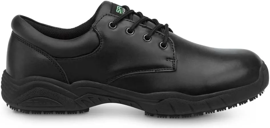 SR Max Providence, Women's, Black, Oxford Style Slip Resistant Soft Toe Work Shoe