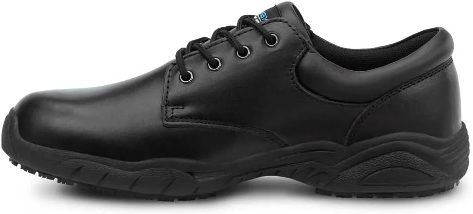 SR Max Providence, Women's, Black, Oxford Style Slip Resistant Soft Toe Work Shoe