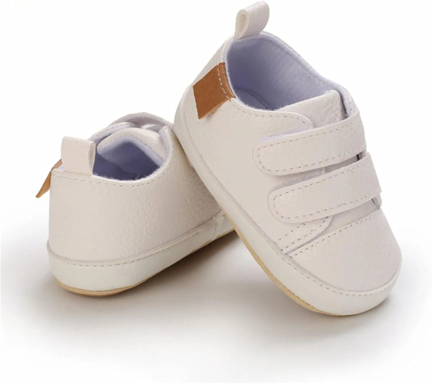 Toddler Baby No Lace Sneakers Sole Chunky No Slip Sport Shoes Outdoor Running Fall Lightweight Sneakers for Boys
