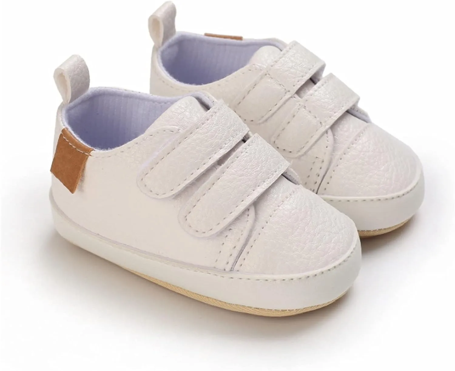 Toddler Baby No Lace Sneakers Sole Chunky No Slip Sport Shoes Outdoor Running Fall Lightweight Sneakers for Boys