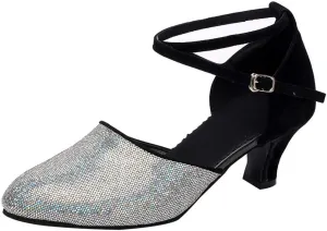 Women's Ballroom Tango Latin Dancing Shoes Sequins Shoes Social Dance Shoe 5 Apparel, 5.5