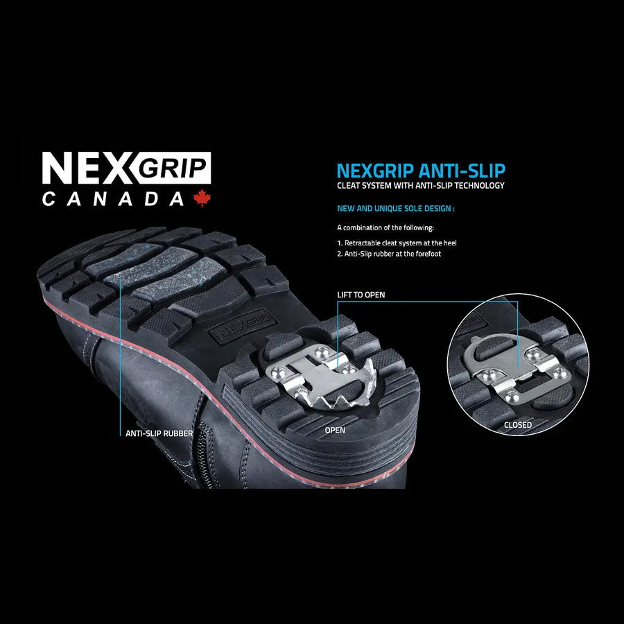 Women's NexGrip Ice Wonder Hi Wide 2E (Black)