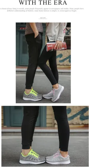 Womens Running Shoes Lightweight Tennis Non Slip Gym Workout Shoes Breathable Mesh Walking Sneakers