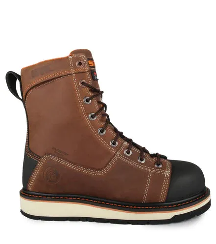 Work Boots - STC Blacksmith 8" Leather Work Boots, S29057-12